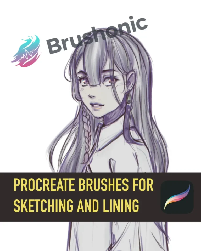 Sketch & Line Art Brushes Free for Procreate