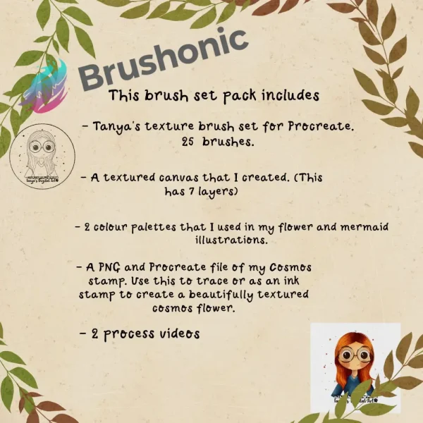 Tanya’s Texture Brush Set for Procreate – Free Sample