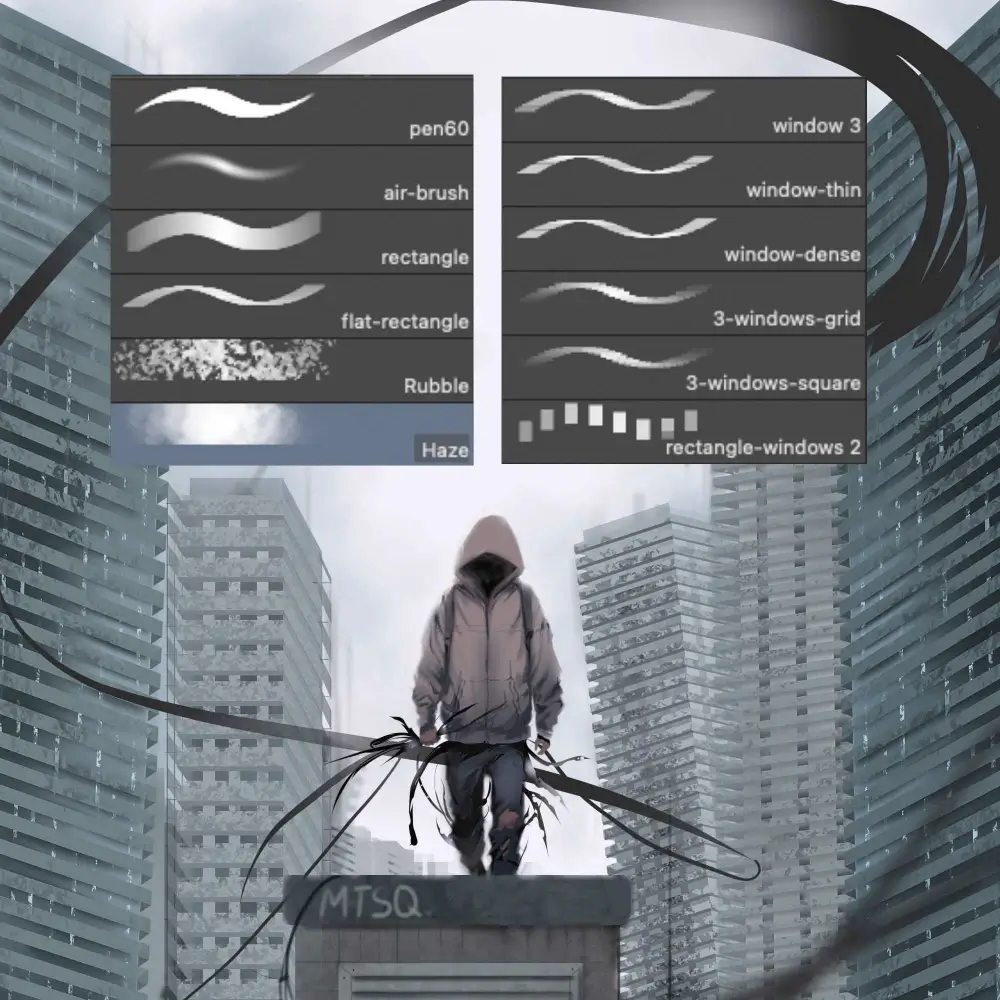 Essential Urban Sketching Procreate Brushes (Free) 1 Essential Urban Sketching Procreate Brushes by Hugh.60b