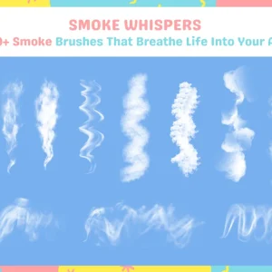 Ethereal Smoke Effects Procreate Brushes (Free)