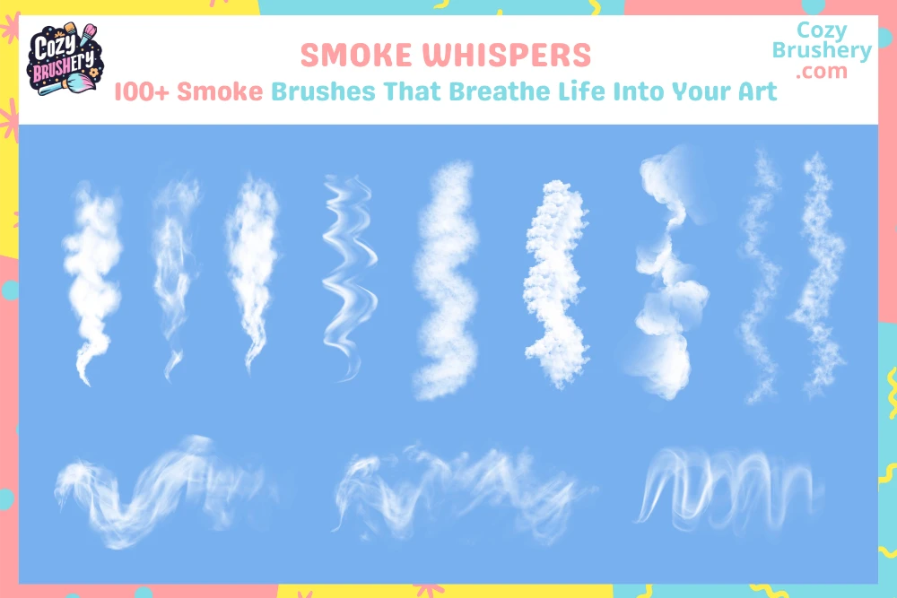 Ethereal Smoke Effects Procreate Brushes (Free) 1 Ethereal Smoke Effects Procreate Brushes (Free)
