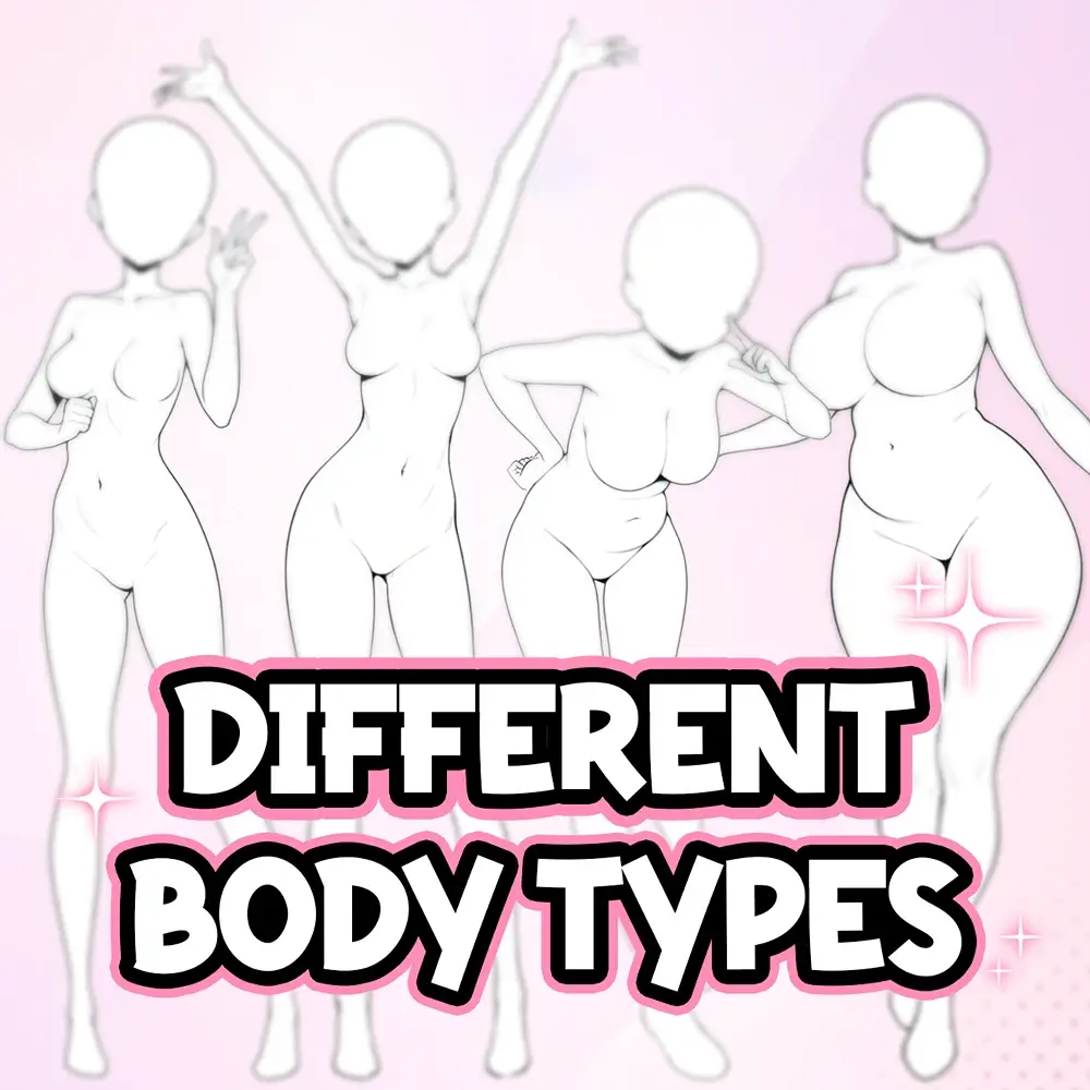 Expressive Idol Poses Procreate Brushes (Free) 3 Expressive Idol Poses Procreate Brushes (Free) - Image 3