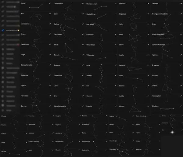 Free Constellation Brushes for Procreate - Image 2