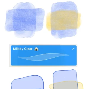 Painterly Watercolor Procreate Brushes (Free)