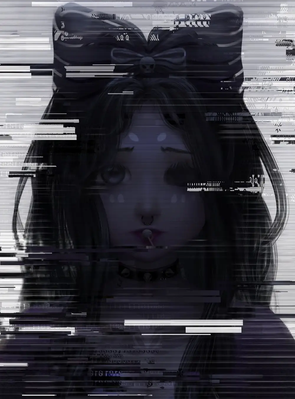 Warped Glitch Textures Procreate Brushes (Free) 2 Warped Glitch Textures Procreate Brushes (Free) - Image 2