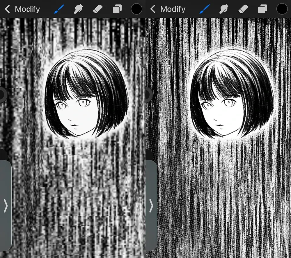 Warped Glitch Textures Procreate Brushes (Free) 4 Warped Glitch Textures Procreate Brushes (Free) - Image 4