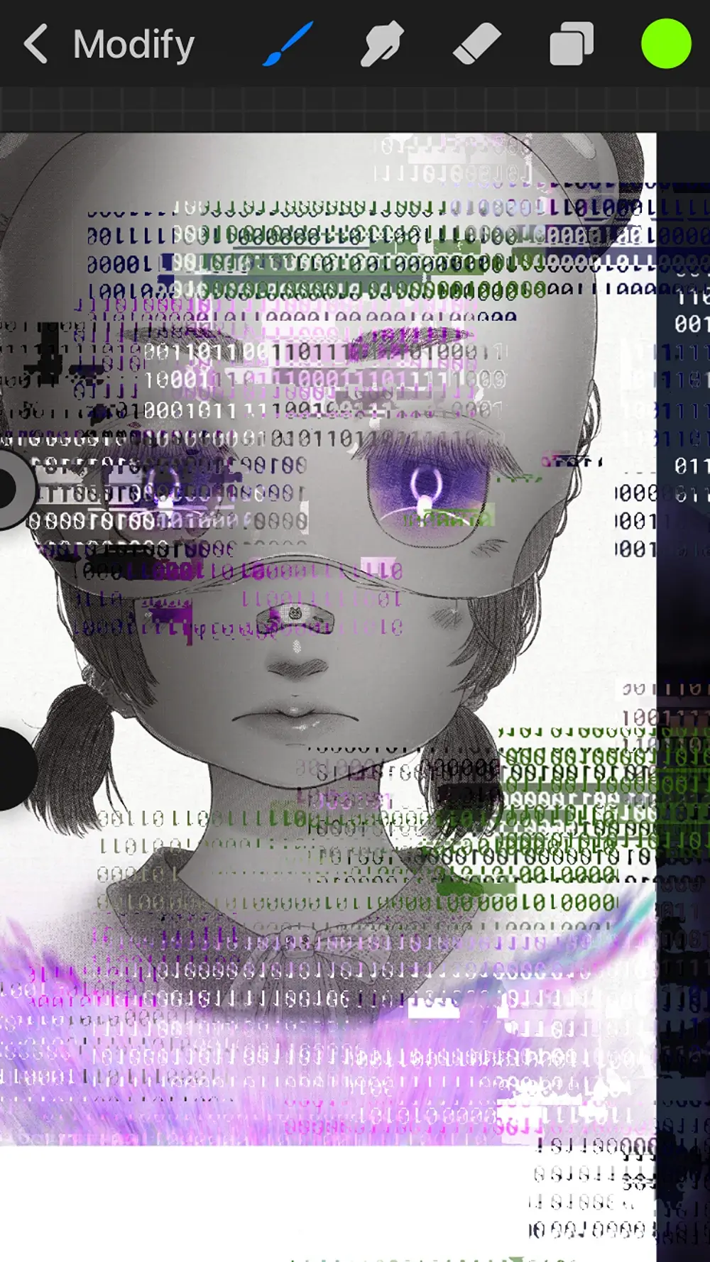 Warped Glitch Textures Procreate Brushes (Free) 6 Warped Glitch Textures Procreate Brushes (Free) - Image 6