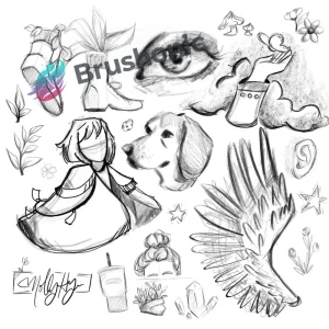 17 Free Procreate Pencil Brushes