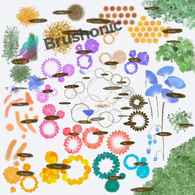 Florella Free Mini Brushset for Procreate