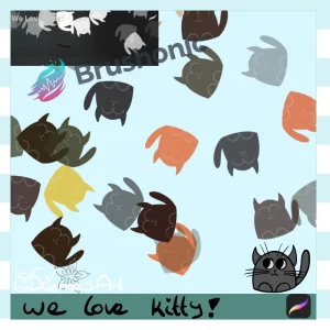 Procreate Brush Free Download – We Love Kitty
