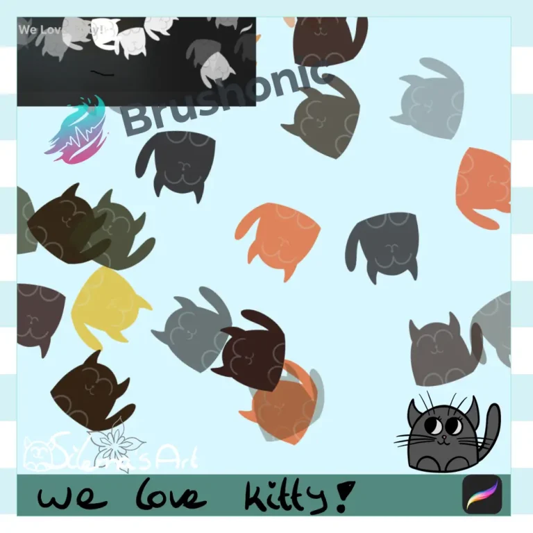 Procreate Brush Free Download – We Love Kitty