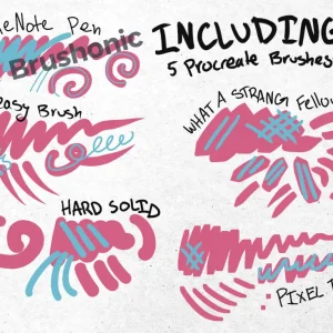 Ultimate Digital Defaults Free Procreate Brush Set