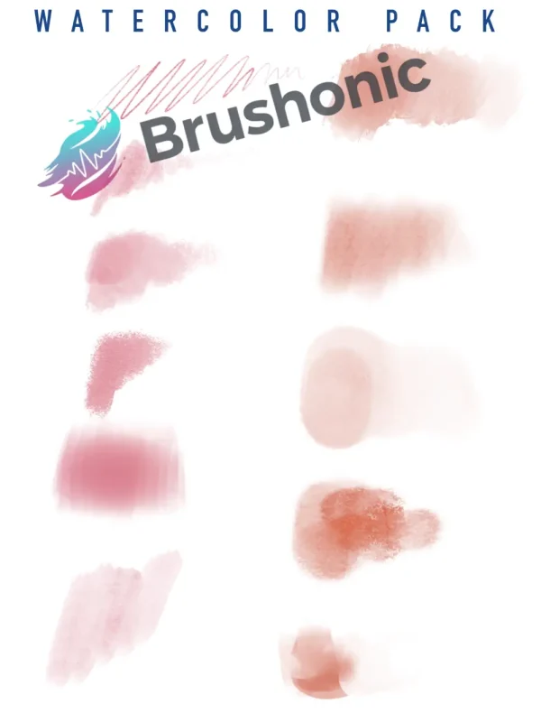 Watercolor Brushes Pack for Procreate